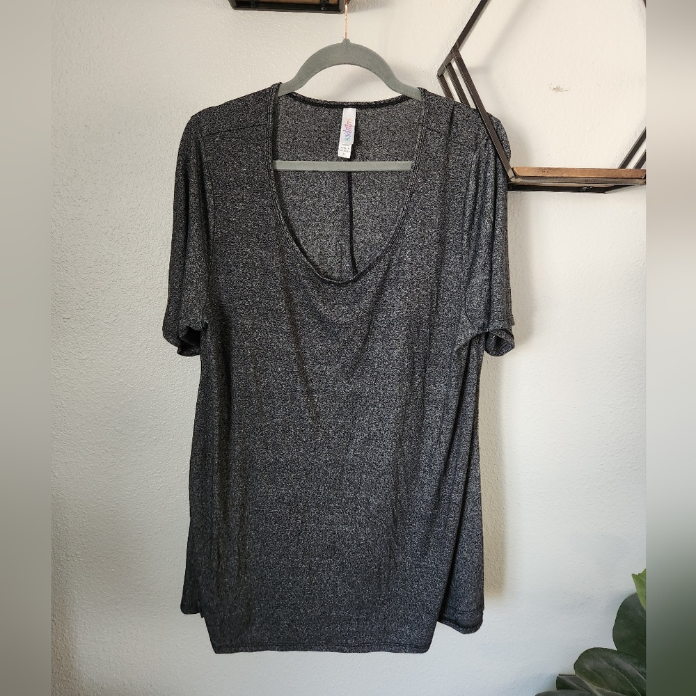 Lularoe Black & Gray Women's Top